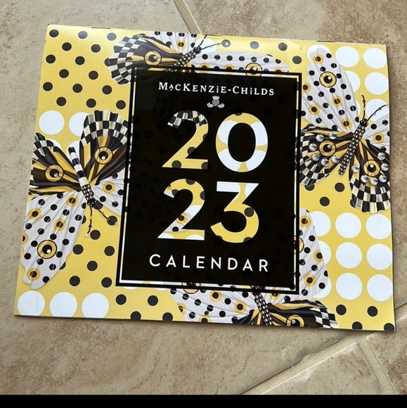MacKenzieChilds Other Mckenzie Childs Calendar Standard Calendar